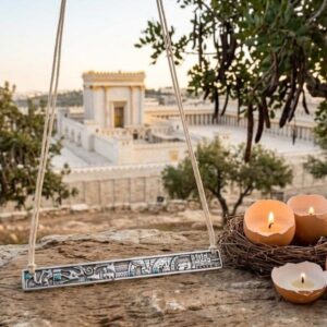 Tzitzit Necklace: Jerusalem Mezuzah